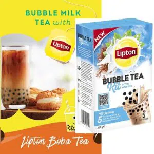 Lipton Bubble Tea Kit Royal Milk Tea Snack Affair