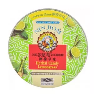 Nin Jiom Pei Pa Koa - Sore Throat Herbal Candy 60g (Tangerine - Lemon  Flavored)