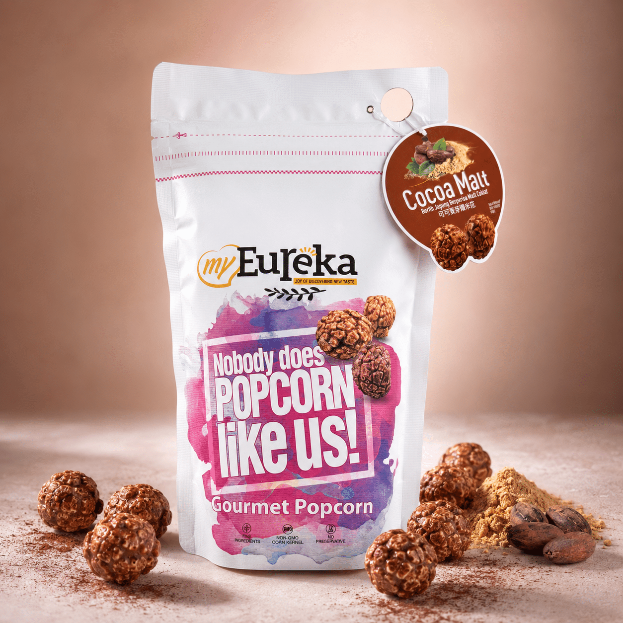 Eureka Pocorn Cocoa Malt | Snack Affair Archives Eureka Pocorn Cocoa Malt