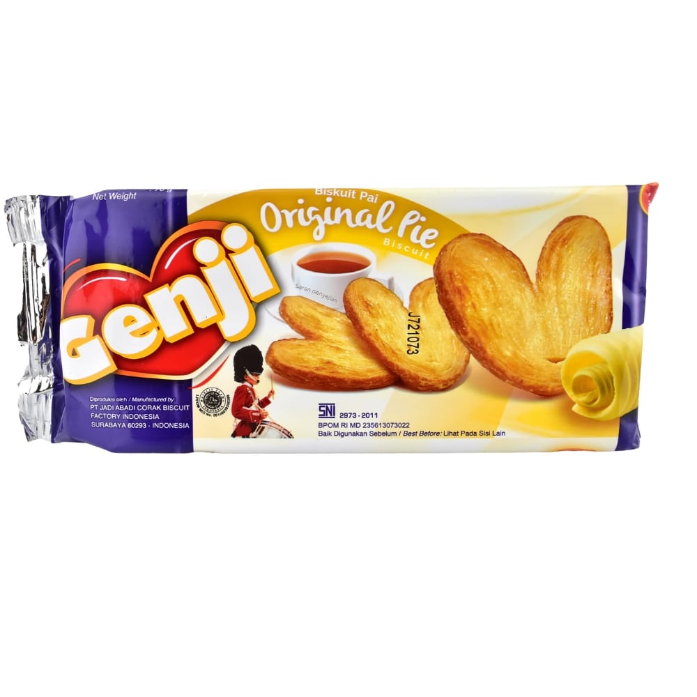 Genji original pie white background | Snack Affair Archives