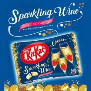 kitkat sparkling wine