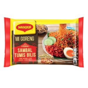 maggi curry noodle (sambal tumis bilis)