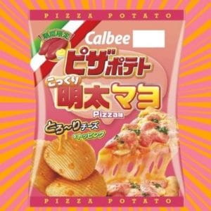 Calbee Chips Mentaiko