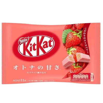 Kitkat mini strawberry