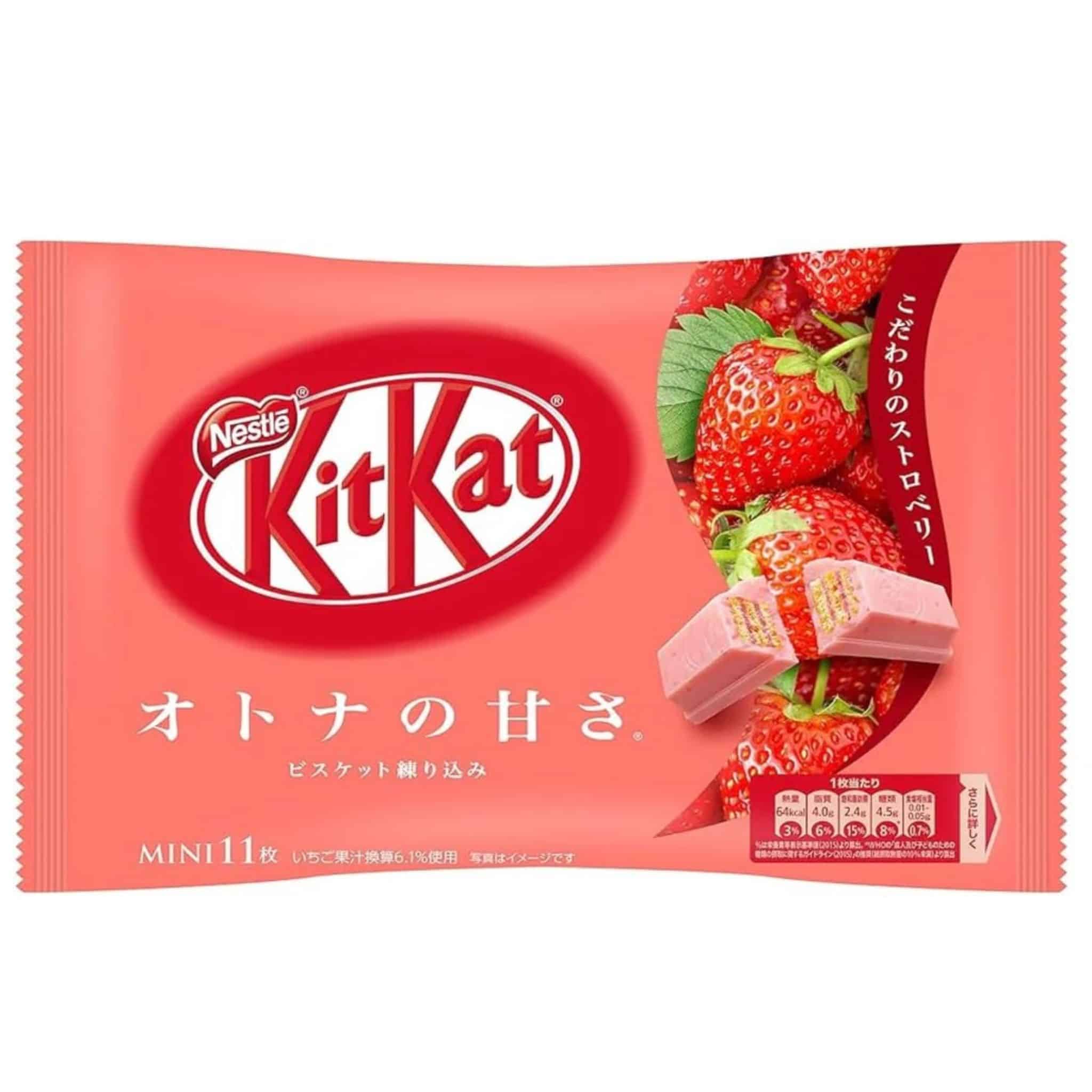 Kitkat mini strawberry | Snack Affair Archives Kitkat mini strawberry
