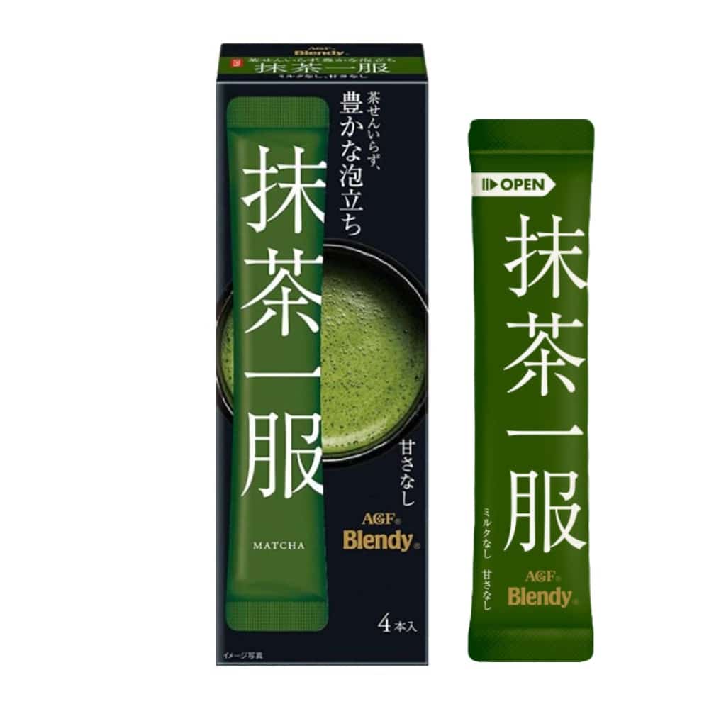AGF Blendy Matcha Ippuku | Snack Affair Archives AGF Blendy Matcha Ippuku