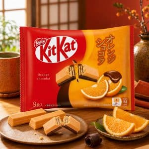 Archives Japanese Kit Kat Orange Chocolate Flavour - 9 bars