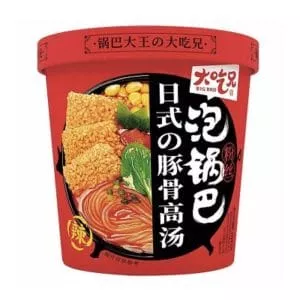 Big Bro Soaked Rice Crust with Vermicelli (Japanese Spicy Pork Bone Soup)