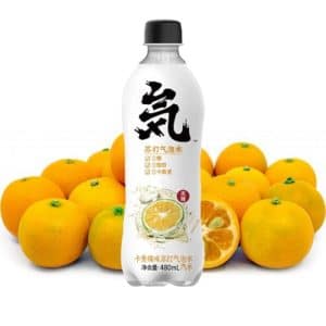 genki forest citrus sparking water