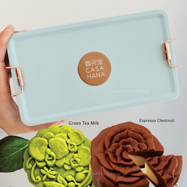 Casahana Green Tea Milk and Espresso Chestnut 1 | Snack Affair Archives Casahana Green Tea Milk and Espresso Chestnut 1