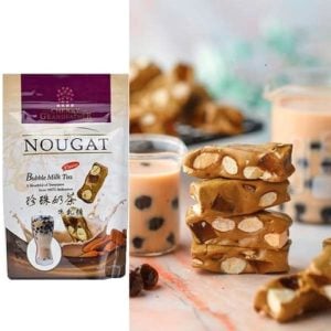 Taiwan Cherry Grandfather Nougat (Bubble Milk Tea)