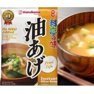  Archives Marukome Japan Instant Miso Soup with Fried Bean Curd (8 Serve)