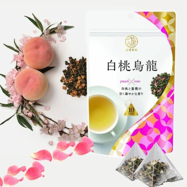 Japanese Peach Oolong Tea Mitsui Nitto White Peach Oolong Tea (10