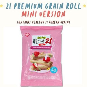Premium 21 Grains Crispy Roll (Strawberry) | Snack Affair