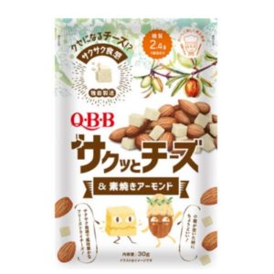 QBB Crispy Cheese and Unglazed Almonds