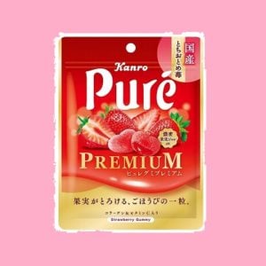 Kanro Pure Gummy (Strawberry)