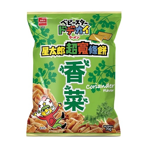 babystarsnackcoriander | Snack Affair Archives BabyStar Crispy Wide Ramen Snack (Coriander)