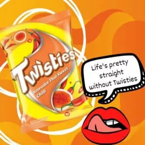 Twisties sweet chilli