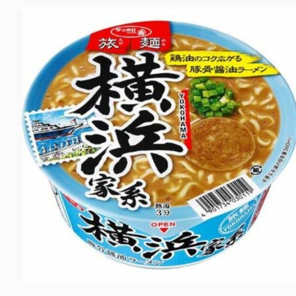 Sapporo Ichiban Tabimen Yokohamakei Tonkotsu Soy Sauce Ramen Snack Affair