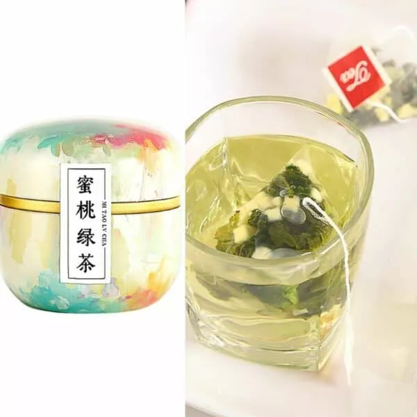  Archives Peach Green Tea