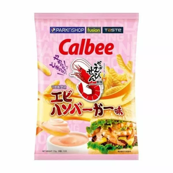 Calbee Prawn Crackers (Thousand Island) Snack Affair