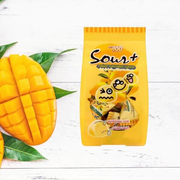  Archives Lot100 Sour+ Mango Flavoured Gummy