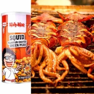 Koh-Kae Squid Flavour Green Peas