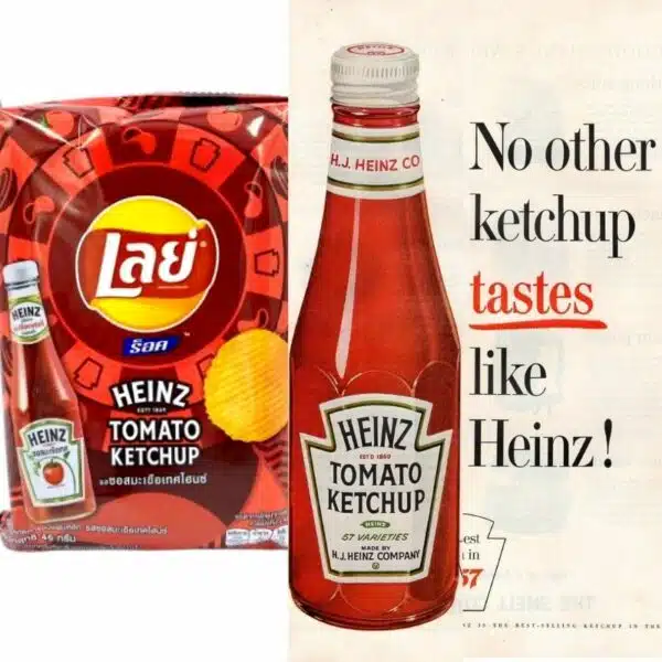 Heinz Tomato Ketchup Potato Chips Snack Affair 1034