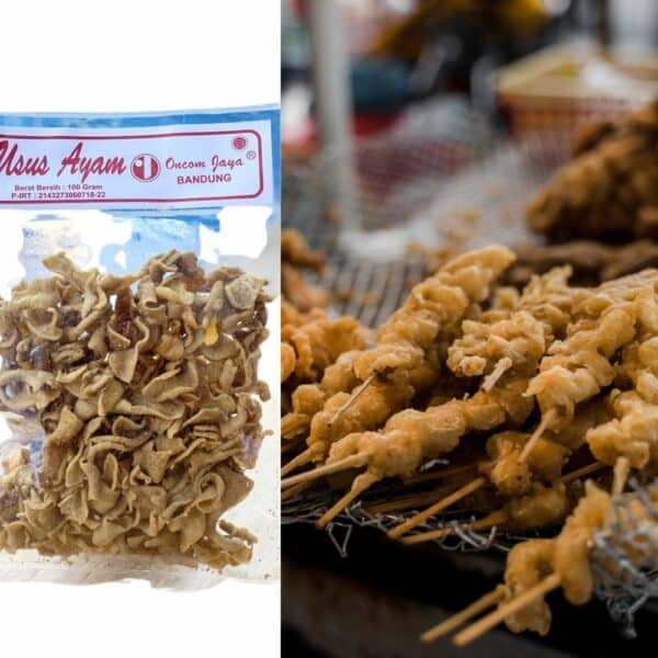 Indonesia Usus Ayam Crispy Chicken Intestine Snack Affair 8190