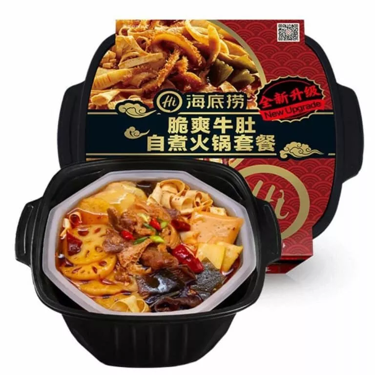 Shoo Long Kan Spicy Sichuan Mala Hot Pot (Beef Tripe) Snack Affair