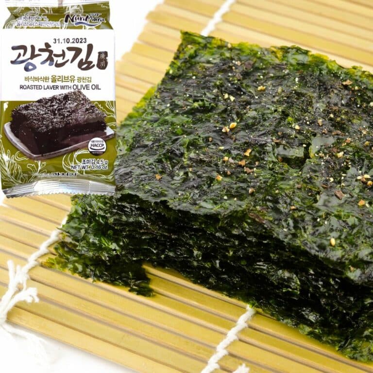 Korean Seaweed Snack (Olive Oil) Vegan & Gluten Free Snacks Snack