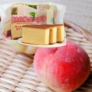  Archives Japan Okayama Peach Castella 3 Pieces
