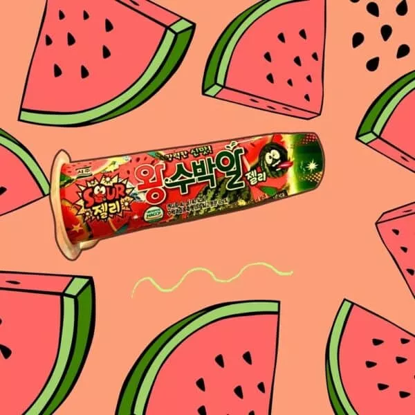 Korea Sour Watermelon Bar Snack Affair