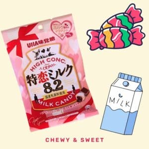 Archives UHA Tokuno Milk 8.2 Chocolate Candy