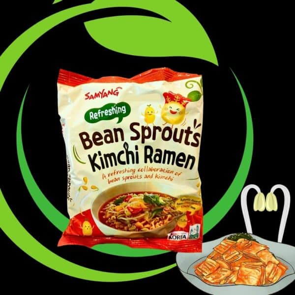Samyang Bean Sprouts Kimchi Ramen Snack Affair