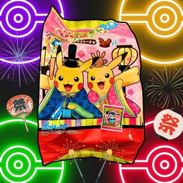  Archives Tohato Pokemon chocolate Snack (Hinamatsuri Pack) (5 mini-packs)