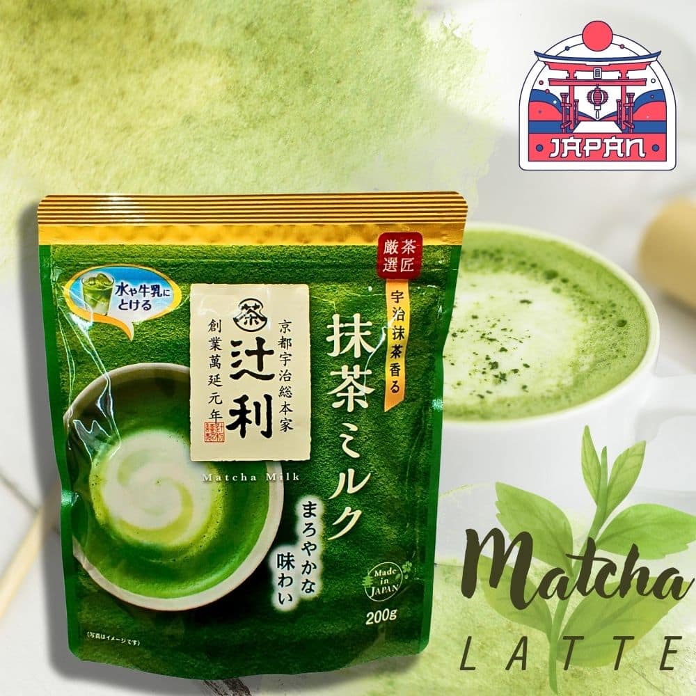 Kataoka Tsujiri Matcha Latte (Less Strong) | Matcha Latte | Snack Affair