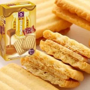  Archives Morinaga Caramel Cream Cookie