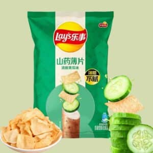 Lay's Yam Chips (Cucumber)