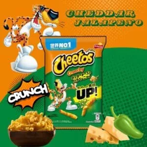 Lotte Cheetos from Japan (Jalapeno)