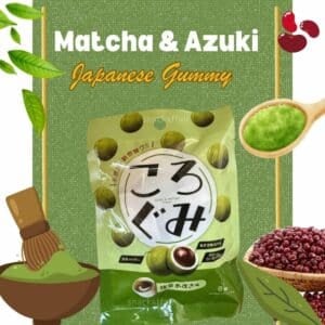 Japan Bubble Tea Gummy (Matcha with Azuki)