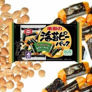  Archives Kameda Norimaki Senbei (Japanese Seaweed Rice Cracker and Peanuts)