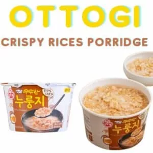  Archives Ottogi Crispy Rice Porridge - Nurungji (Bowl)