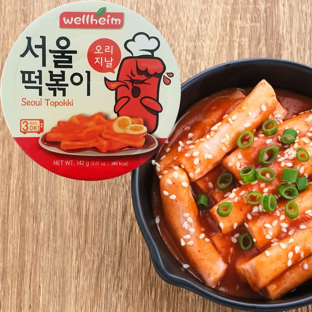 Wellheim Seoul Toppoki Original Spicy Snack Affair