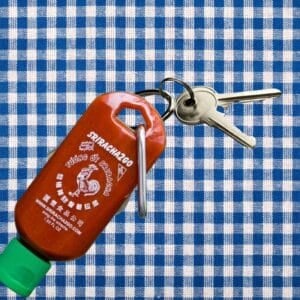  Archives Sriracha Mini Hot Sauce Keychain Bottle