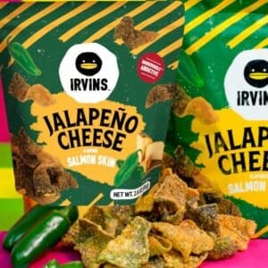 Irvins Salmon Skin (Jalapeno Cheese)