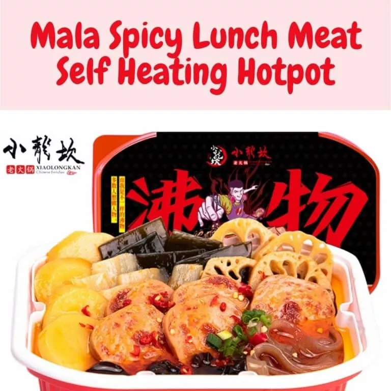 Shoo Loong Kan Self Heating Hot Pot (Mala Lunch Meat) Snack Affair