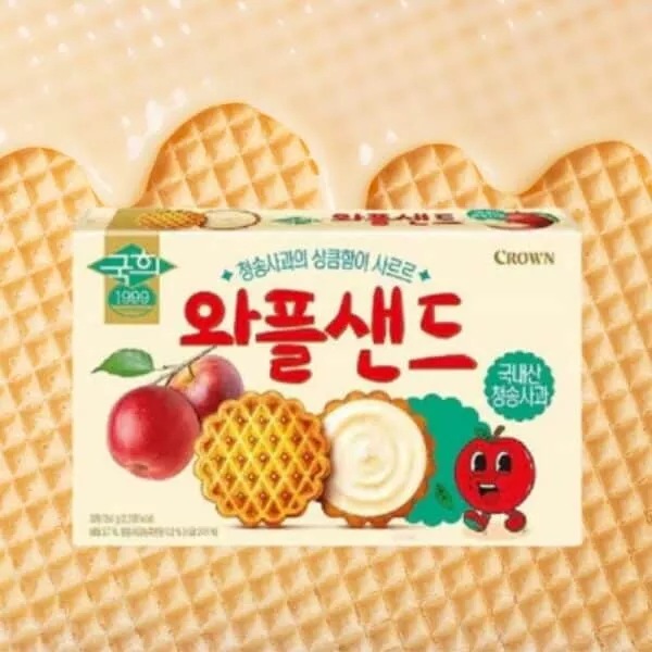 Archives Crown Waffle Biscuit (Apple)