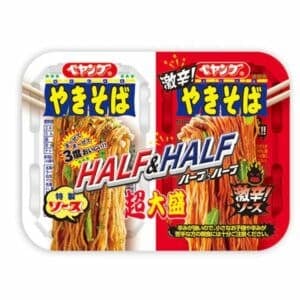  Archives Maruka Peyoung Yakisoba Half & Half (Regular and Super hot sauce)