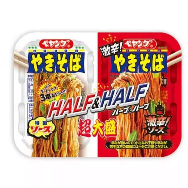  Archives Maruka Peyoung Yakisoba Half & Half (Regular and Super hot sauce)